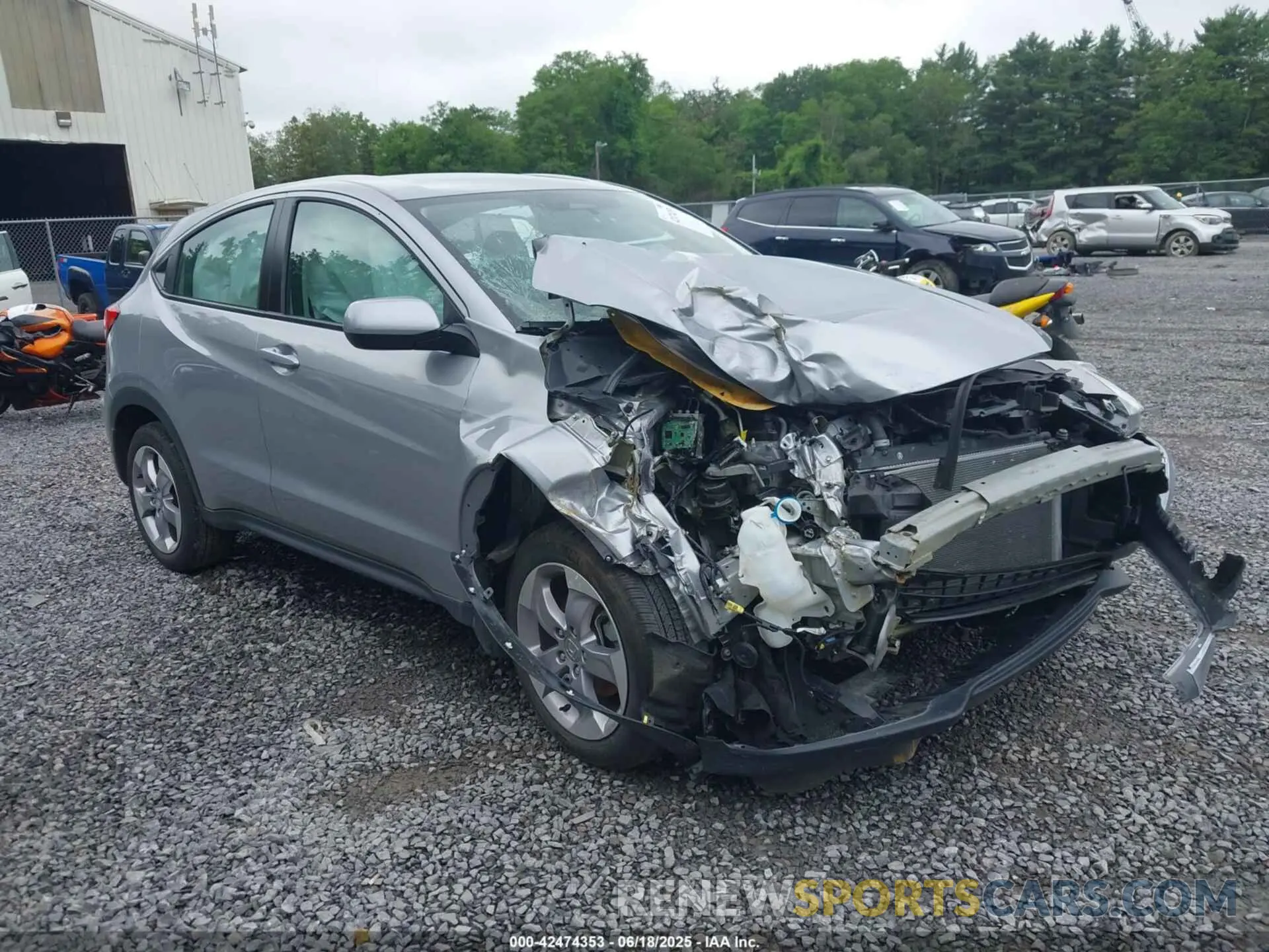 1 fotografías del automóvil dañado 3CZRU6H32MM716117 HONDA HR-V 2021