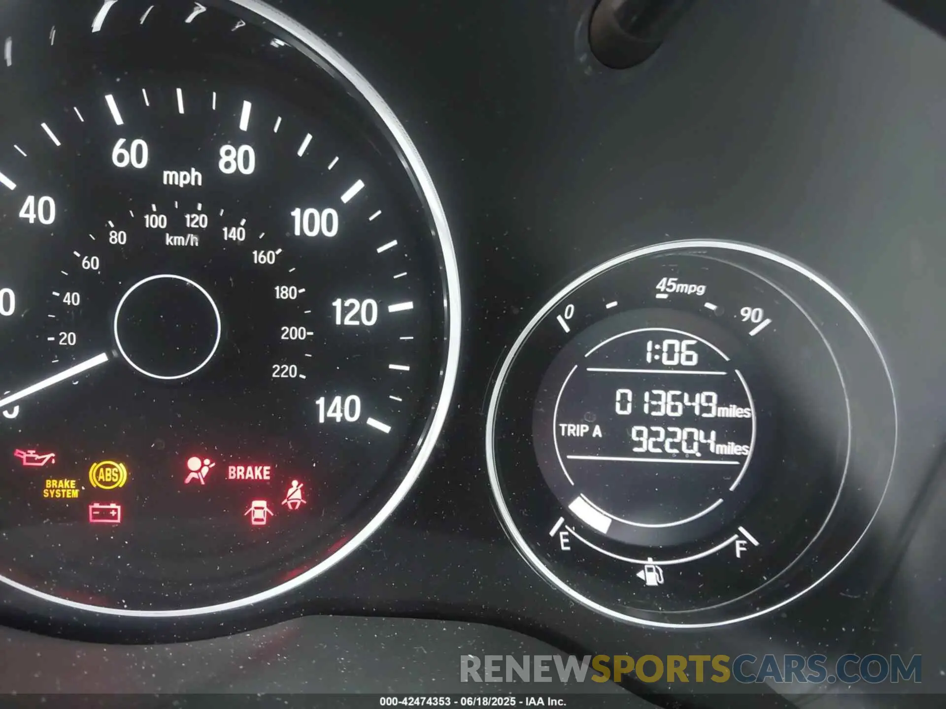 15 fotografías del automóvil dañado 3CZRU6H32MM716117 HONDA HR-V 2021