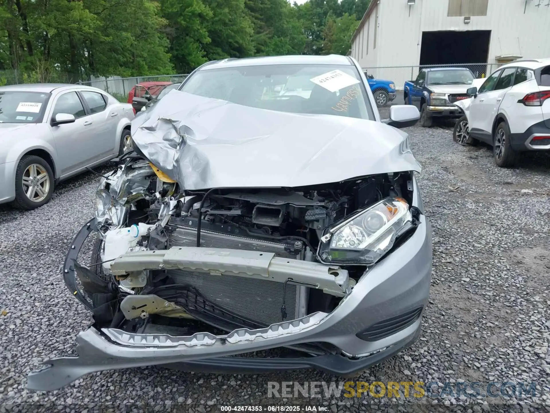 6 fotografías del automóvil dañado 3CZRU6H32MM716117 HONDA HR-V 2021