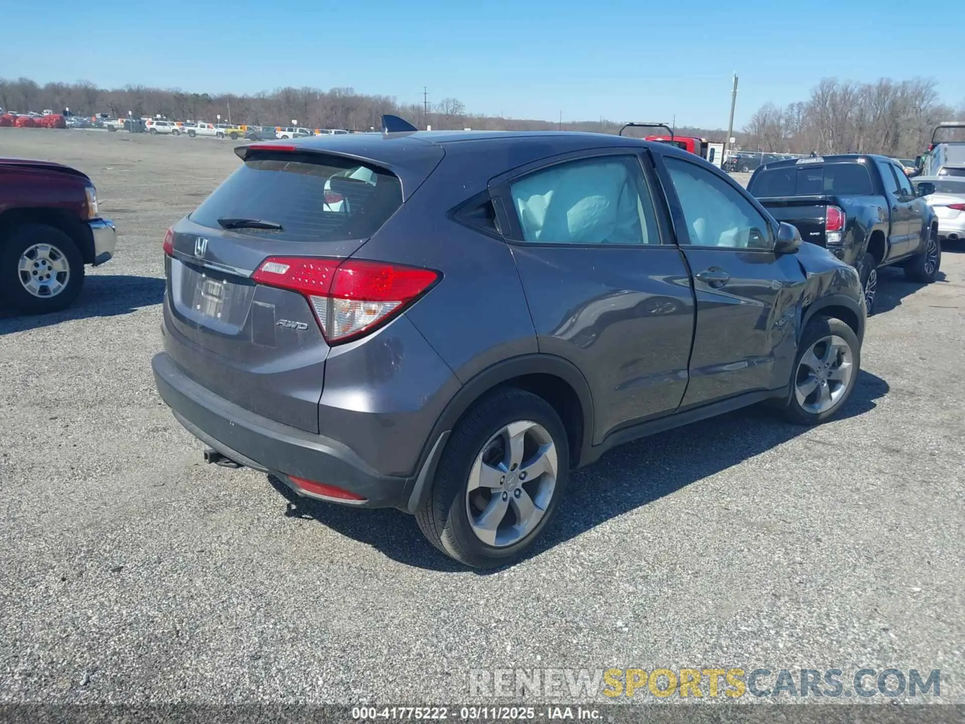 4 fotografías del automóvil dañado 3CZRU6H33MM731998 HONDA HR-V 2021