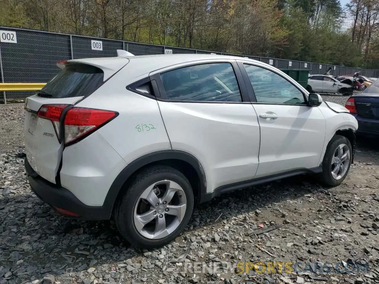 3 fotografías del automóvil dañado 3CZRU6H33MM734447 HONDA HR-V 2021
