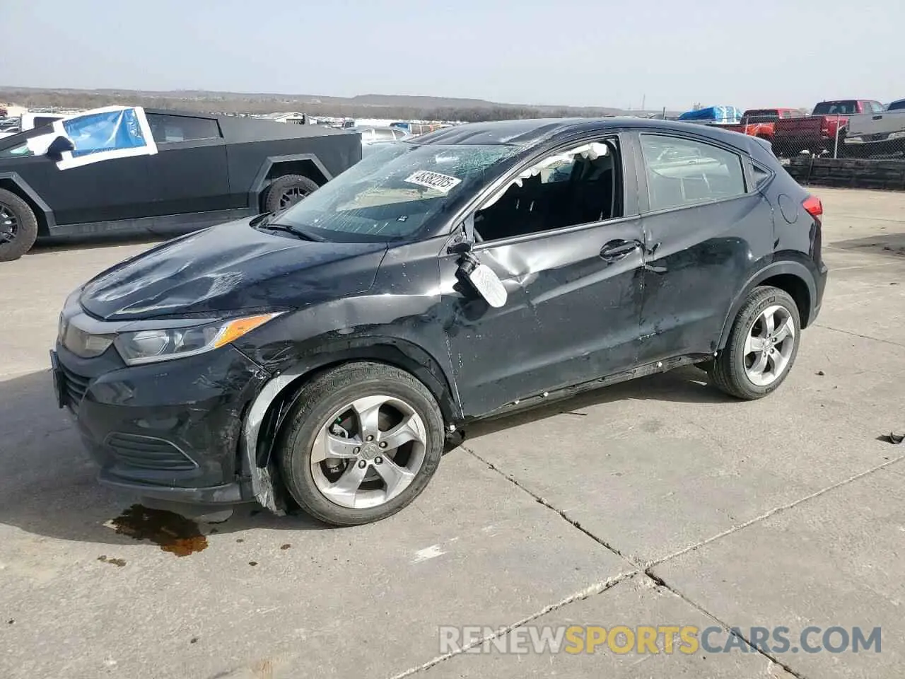 1 fotografías del automóvil dañado 3CZRU6H34MM721416 HONDA HR-V 2021