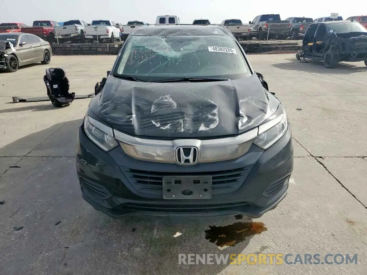 5 fotografías del automóvil dañado 3CZRU6H34MM721416 HONDA HR-V 2021