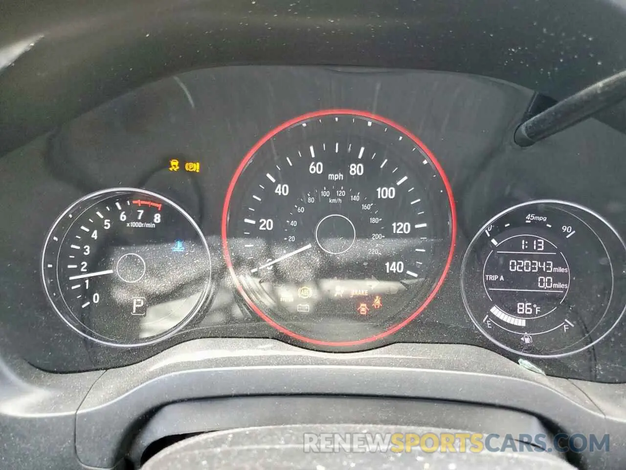 9 fotografías del automóvil dañado 3CZRU6H34MM721416 HONDA HR-V 2021