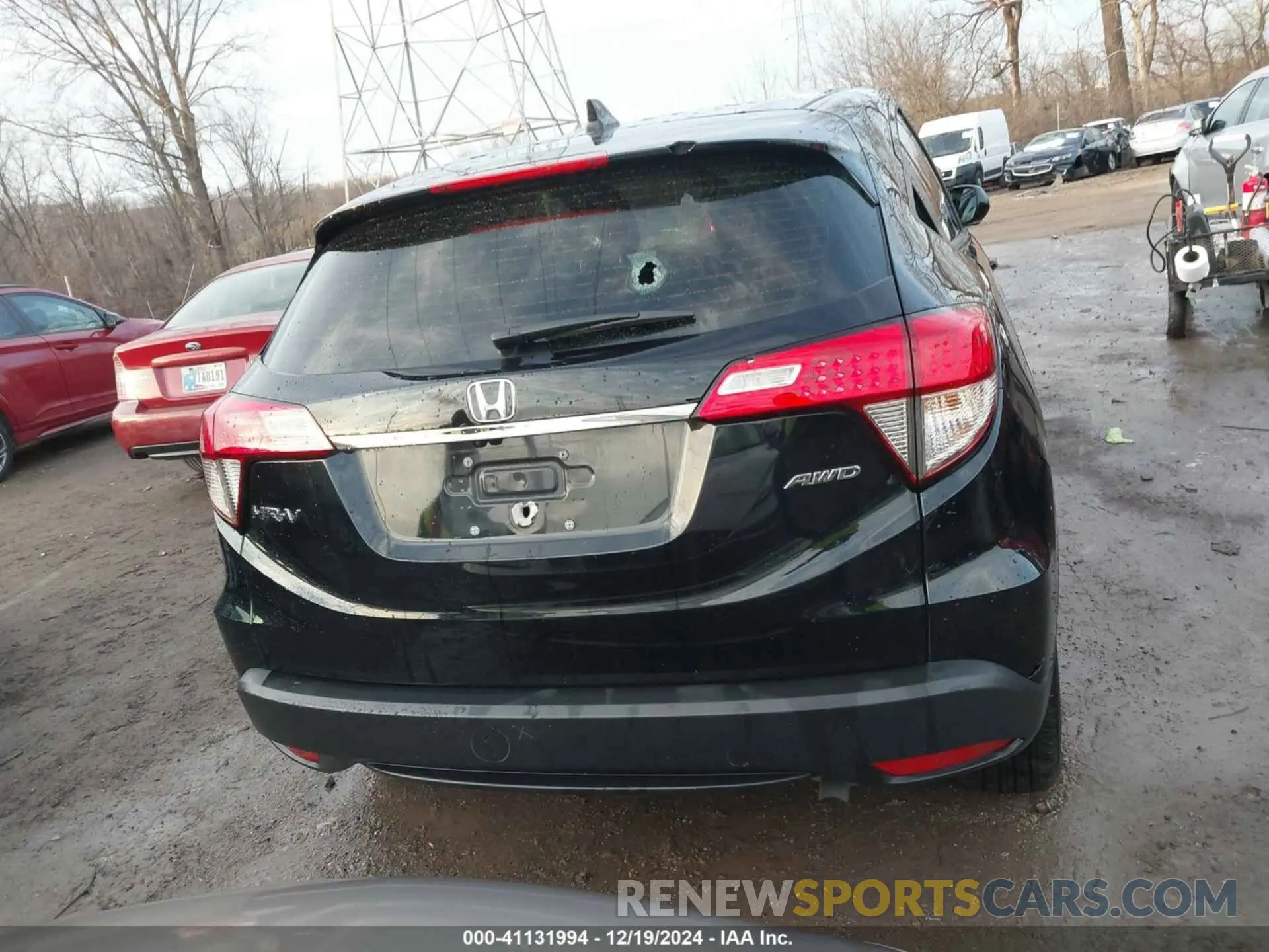 16 fotografías del automóvil dañado 3CZRU6H36MM736659 HONDA HR-V 2021