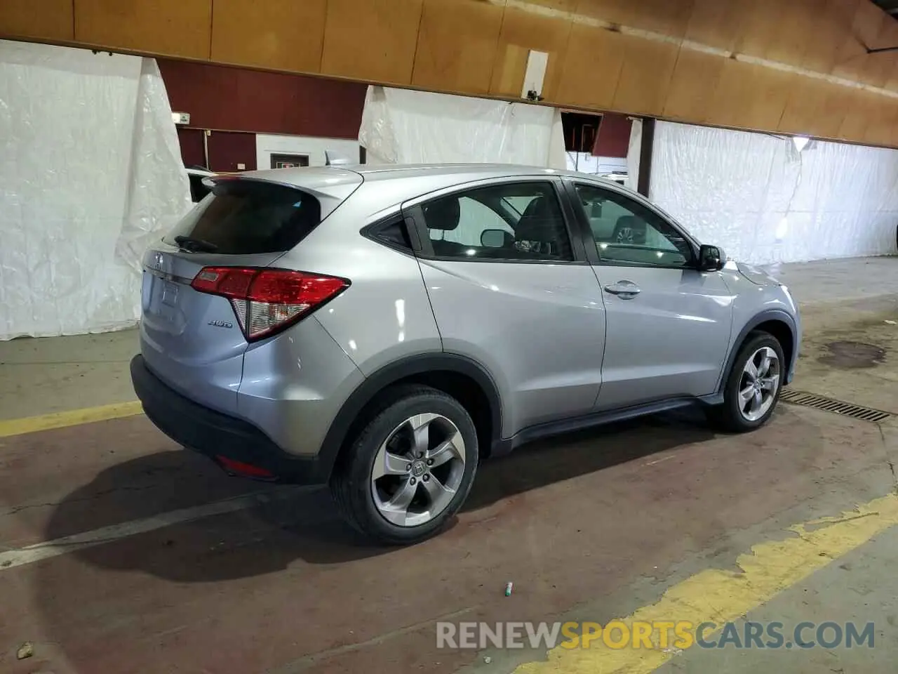 3 fotografías del automóvil dañado 3CZRU6H36MM739450 HONDA HR-V 2021
