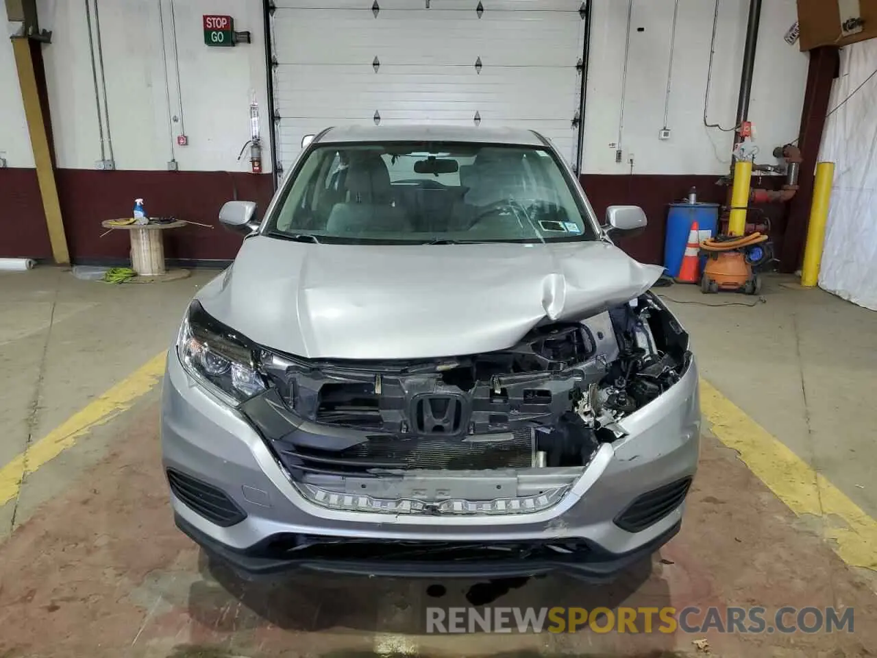 5 fotografías del automóvil dañado 3CZRU6H36MM739450 HONDA HR-V 2021