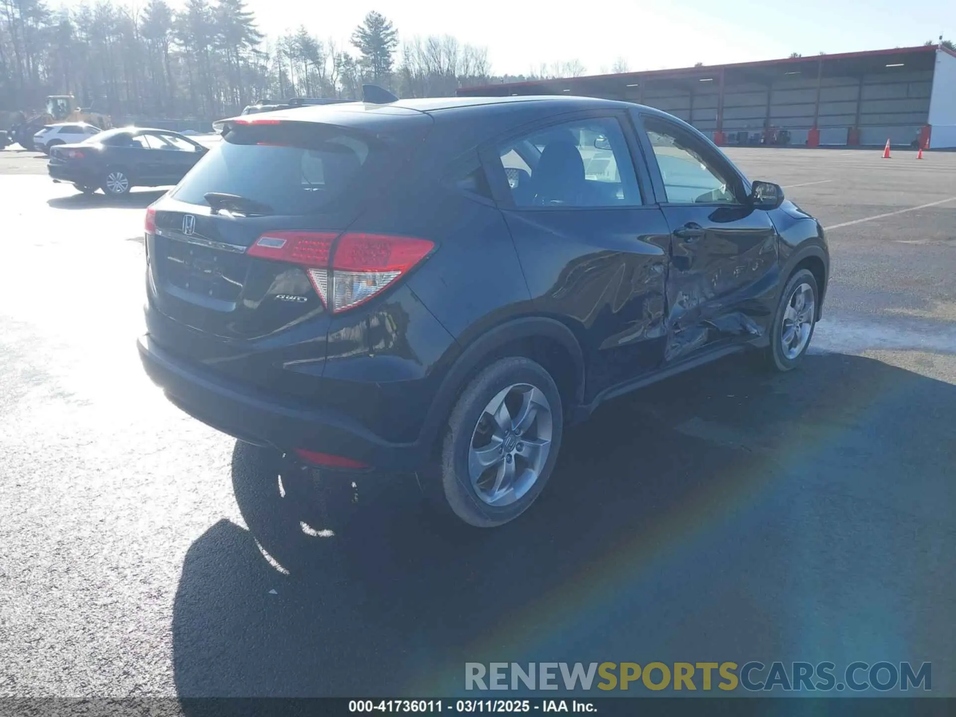 4 fotografías del automóvil dañado 3CZRU6H37MM738839 HONDA HR-V 2021