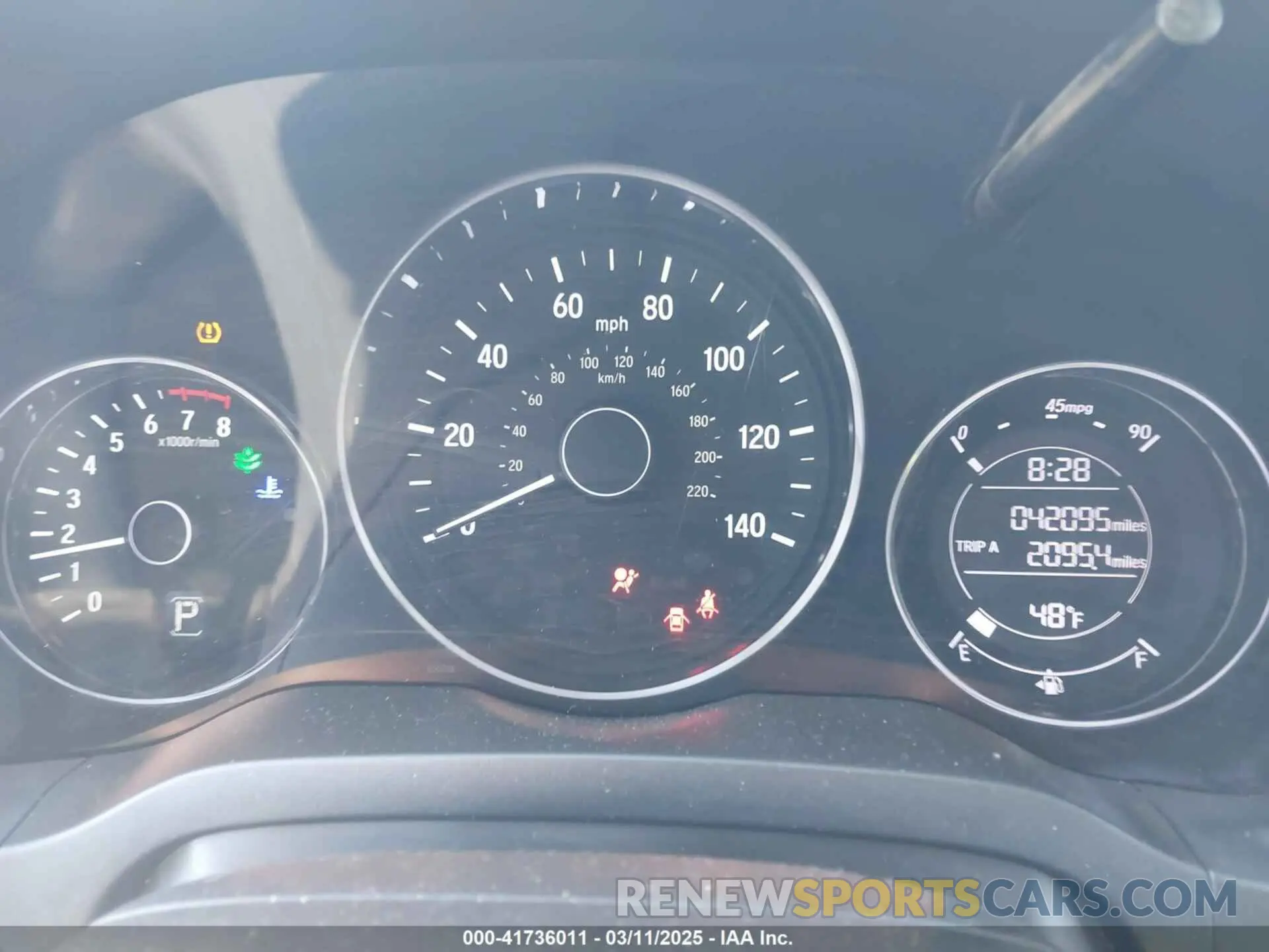 7 fotografías del automóvil dañado 3CZRU6H37MM738839 HONDA HR-V 2021