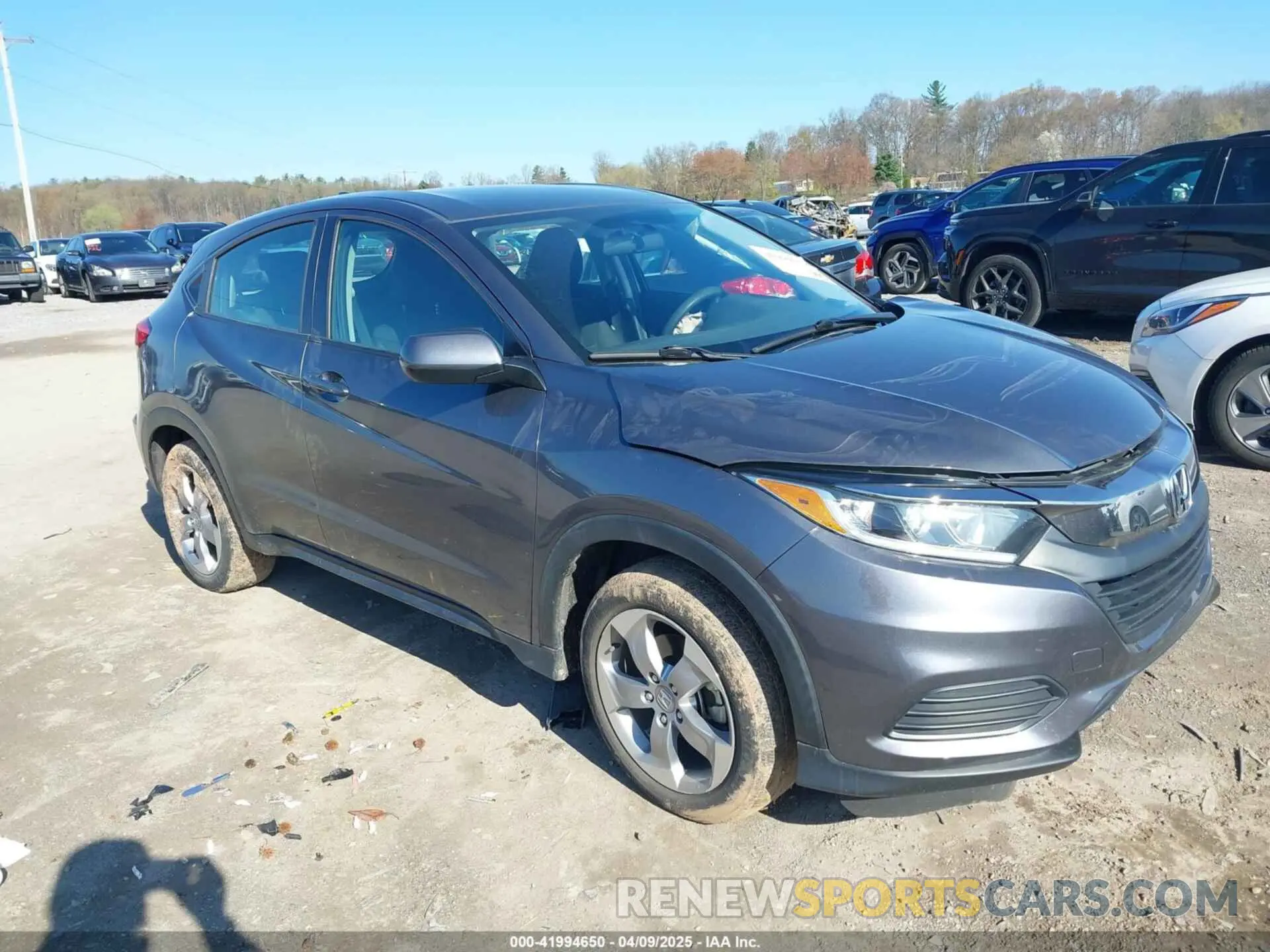 1 fotografías del automóvil dañado 3CZRU6H37MM739666 HONDA HR-V 2021