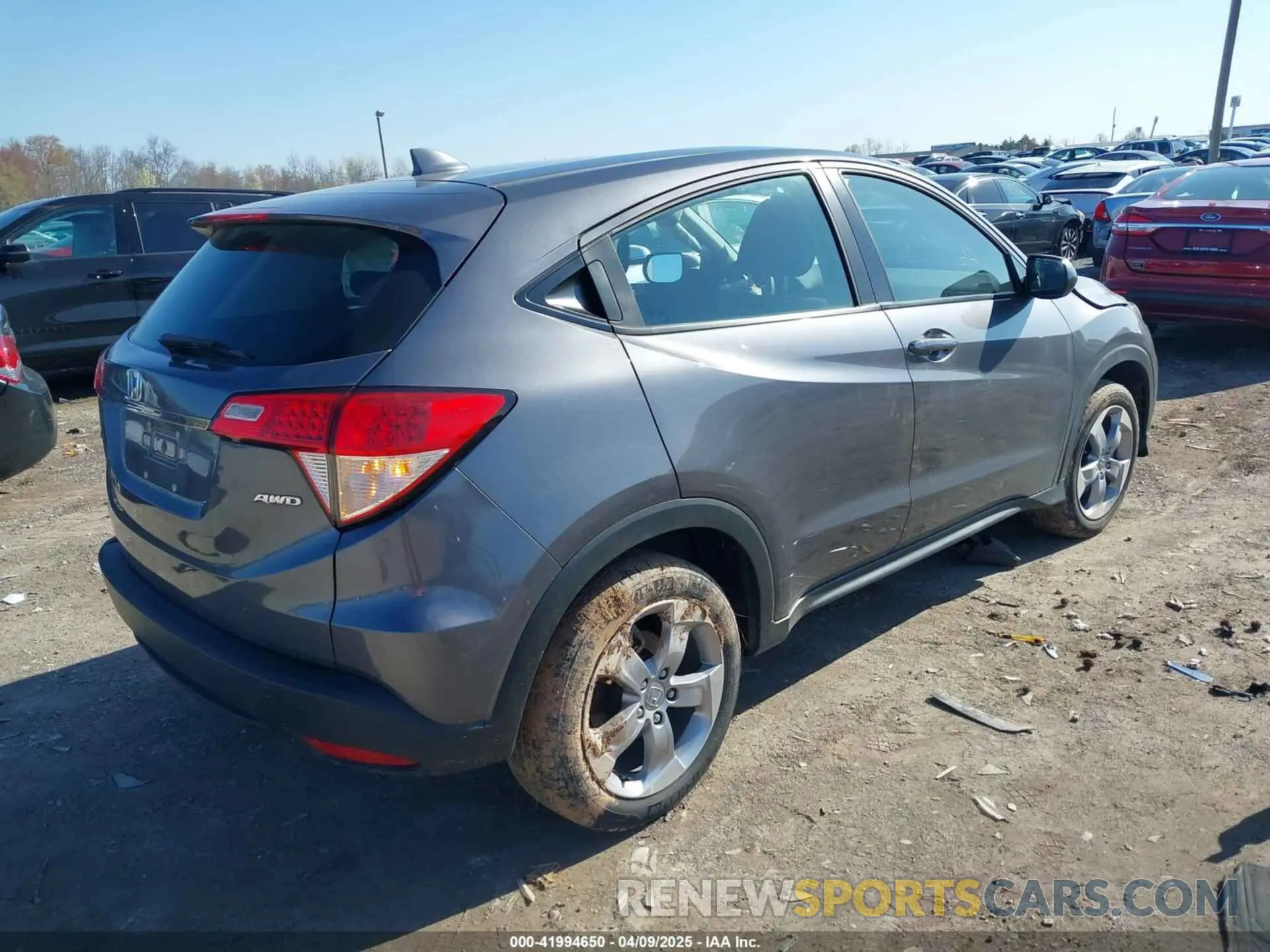 4 fotografías del automóvil dañado 3CZRU6H37MM739666 HONDA HR-V 2021