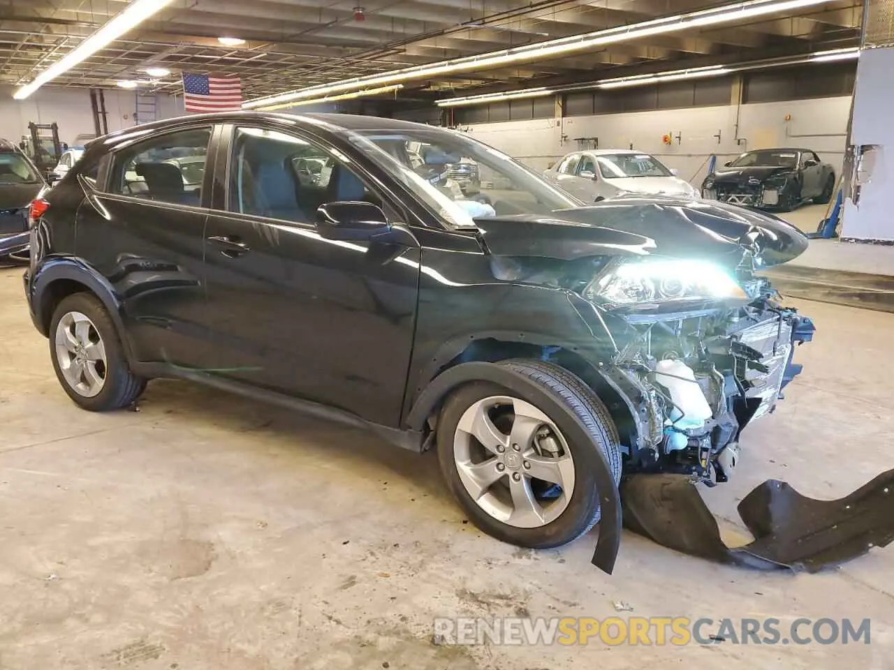 4 fotografías del automóvil dañado 3CZRU6H39MM714218 HONDA HR-V 2021
