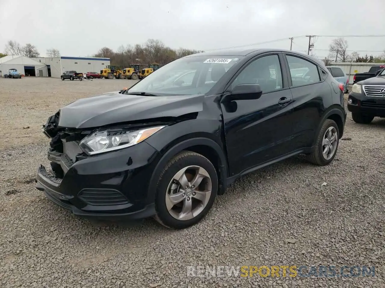 1 fotografías del automóvil dañado 3CZRU6H39MM732900 HONDA HR-V 2021