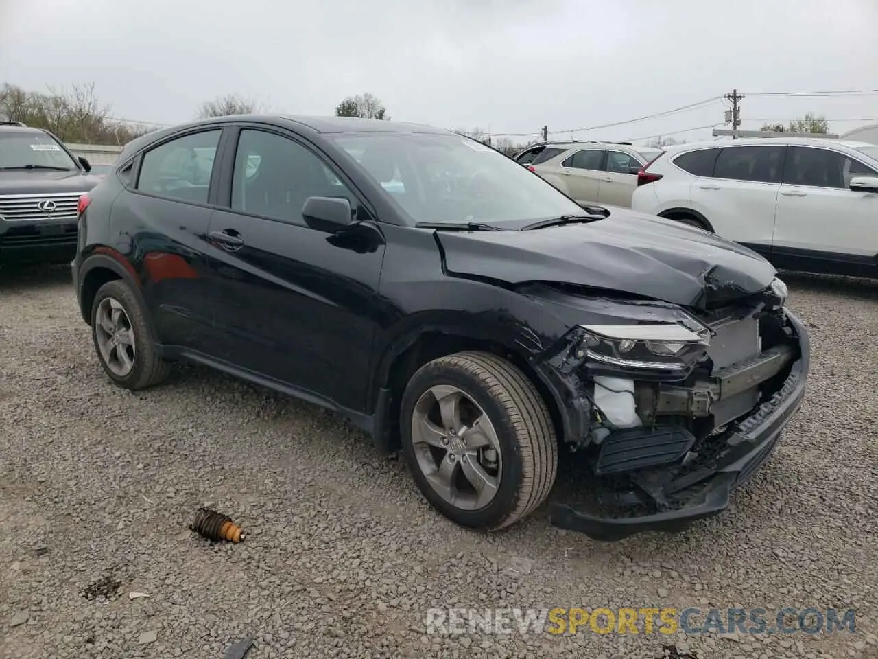 4 fotografías del automóvil dañado 3CZRU6H39MM732900 HONDA HR-V 2021
