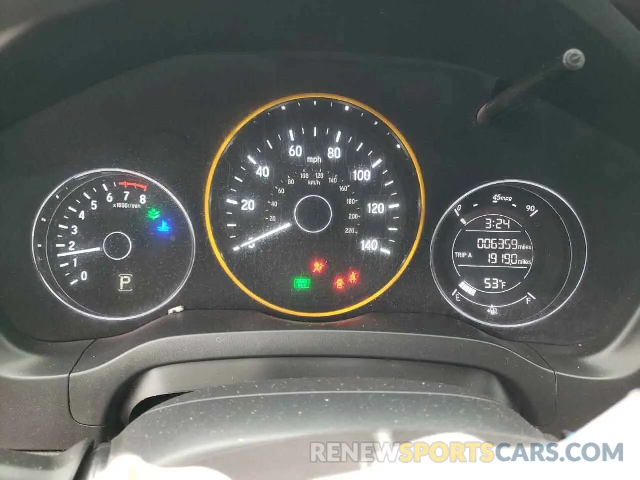 9 fotografías del automóvil dañado 3CZRU6H39MM732900 HONDA HR-V 2021