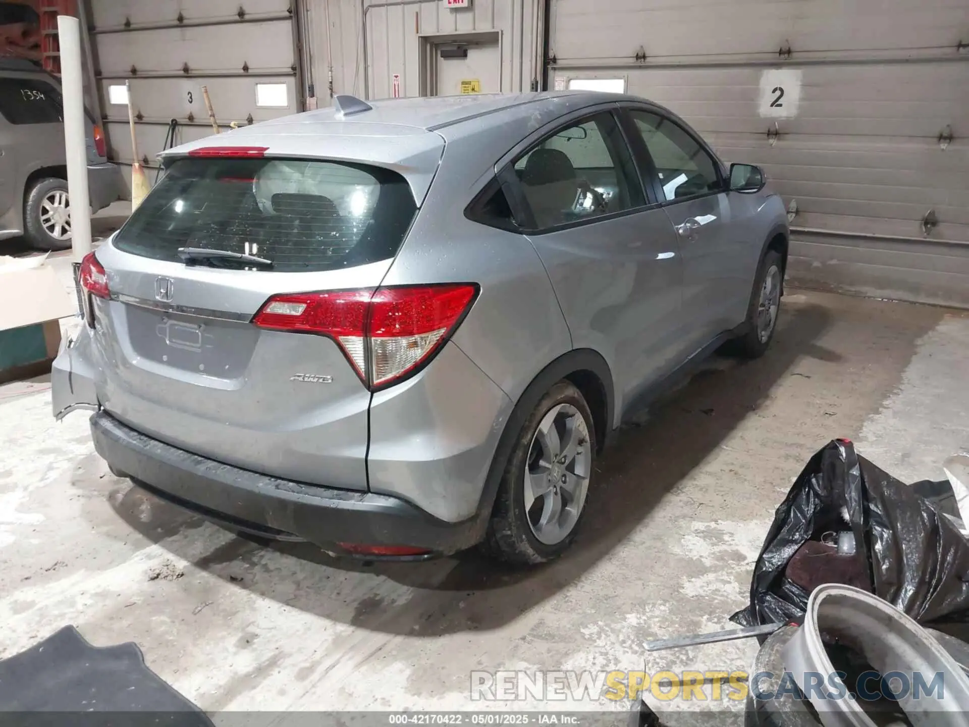4 fotografías del automóvil dañado 3CZRU6H3XMM708864 HONDA HR-V 2021