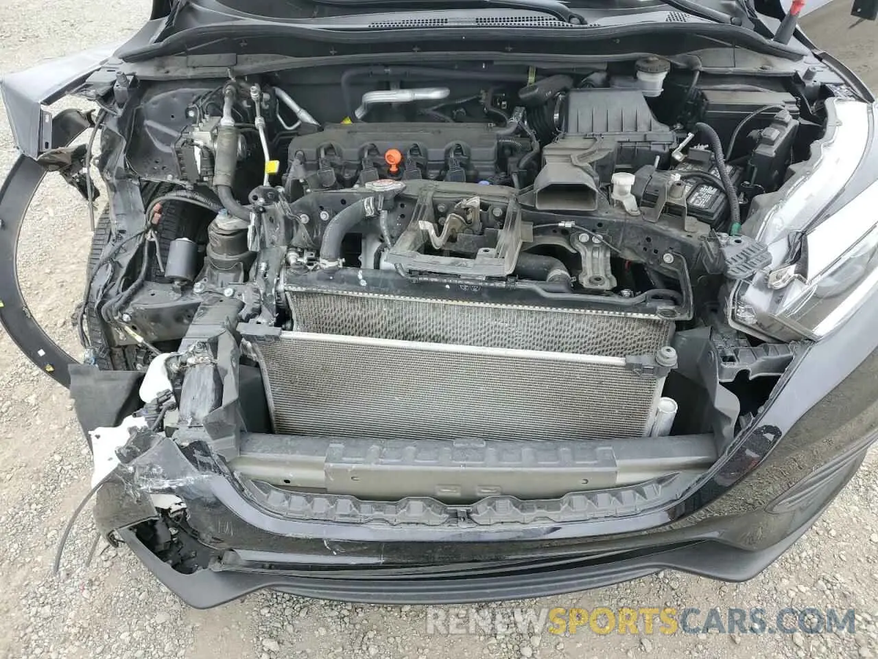 12 fotografías del automóvil dañado 3CZRU6H3XMM737099 HONDA HR-V 2021