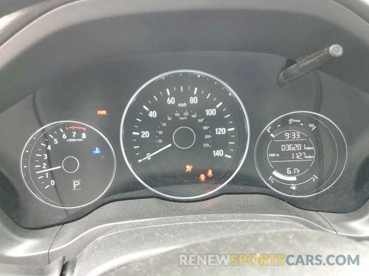 9 fotografías del automóvil dañado 3CZRU6H3XMM737099 HONDA HR-V 2021