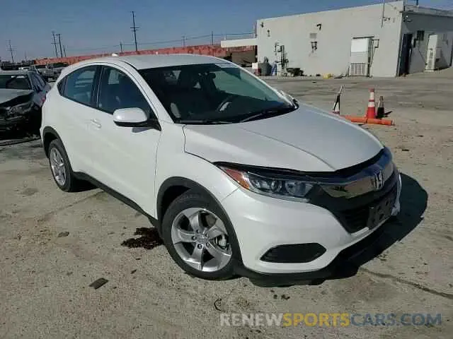 13 fotografías del automóvil dañado 3CZRU6H3XMM741380 HONDA HR-V 2021