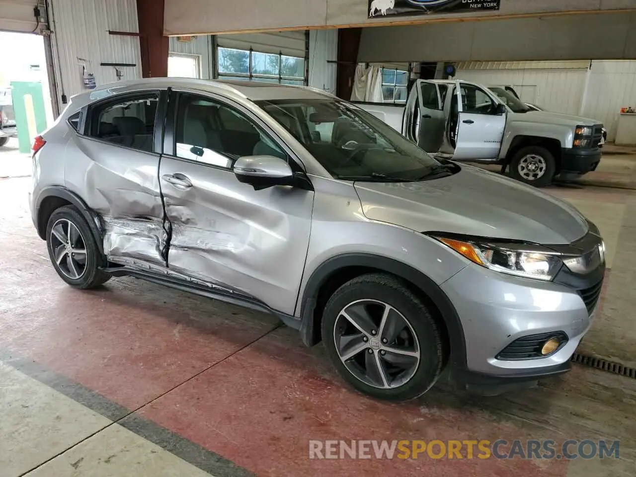 4 fotografías del automóvil dañado 3CZRU6H50MM714562 HONDA HR-V 2021