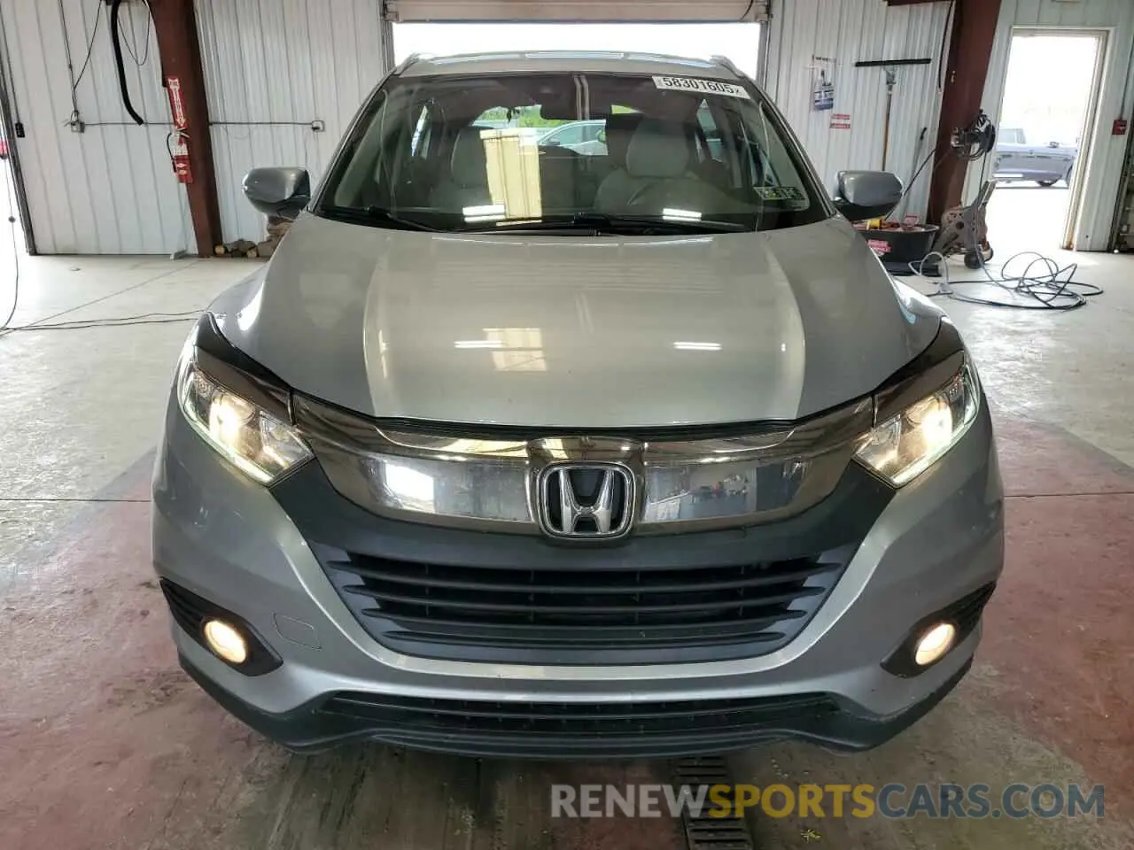5 fotografías del automóvil dañado 3CZRU6H50MM714562 HONDA HR-V 2021