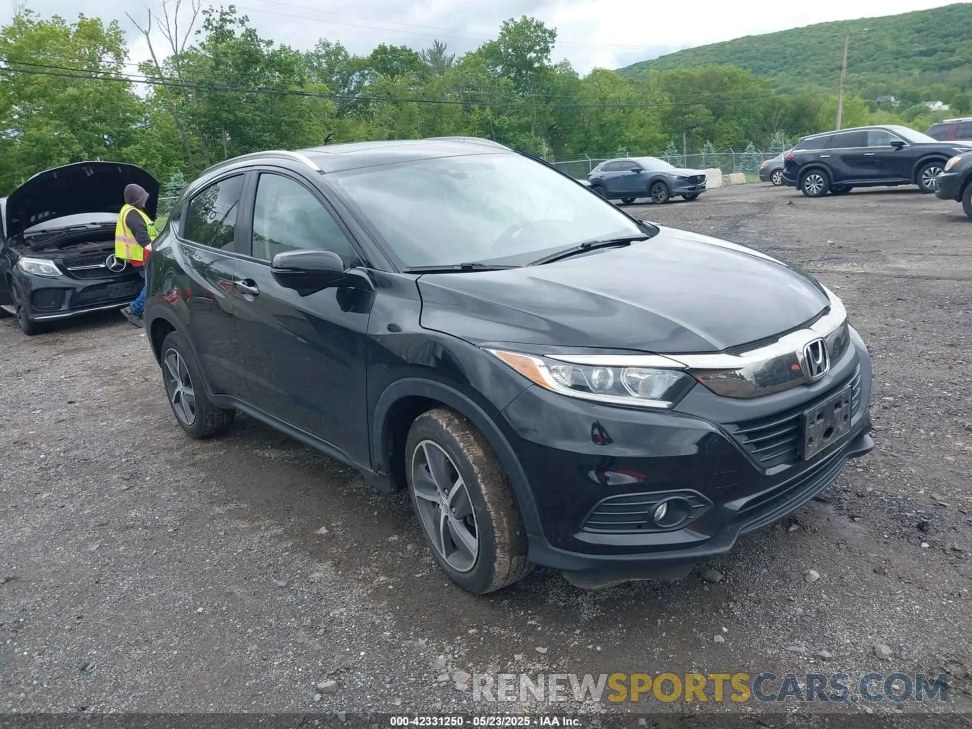 1 fotografías del automóvil dañado 3CZRU6H51MM709824 HONDA HR-V 2021