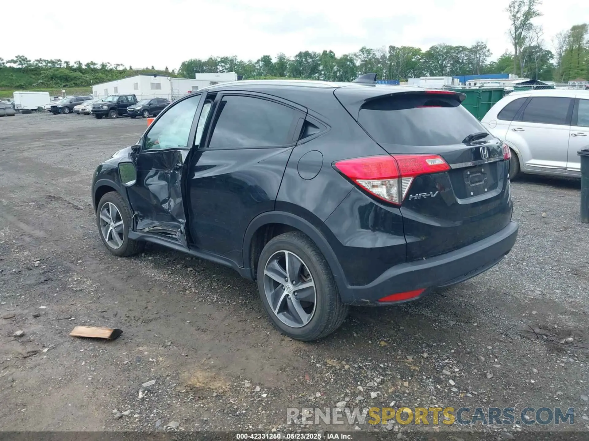 3 fotografías del automóvil dañado 3CZRU6H51MM709824 HONDA HR-V 2021