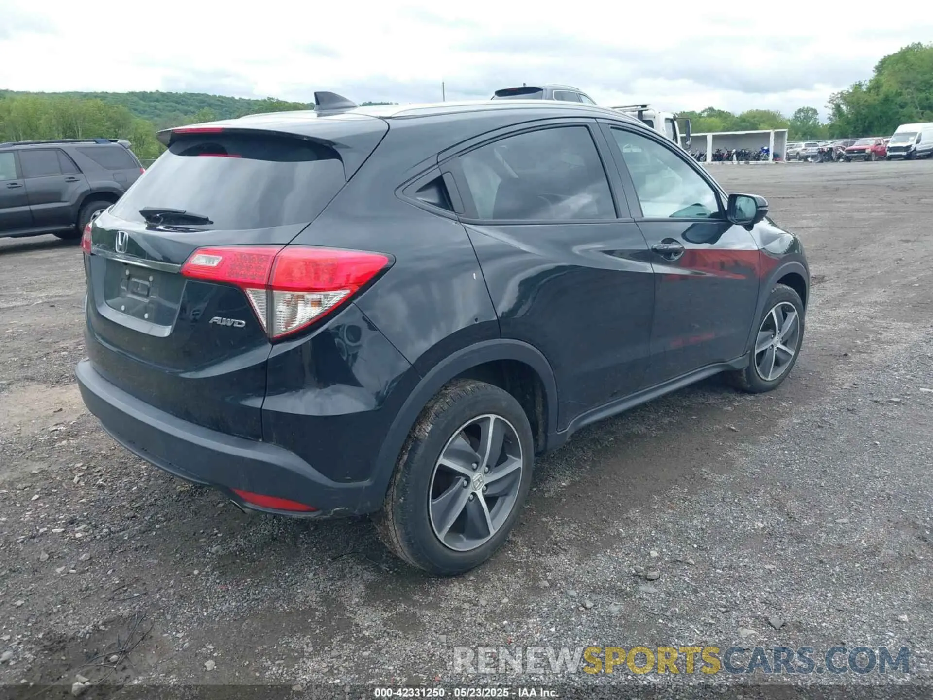 4 fotografías del automóvil dañado 3CZRU6H51MM709824 HONDA HR-V 2021