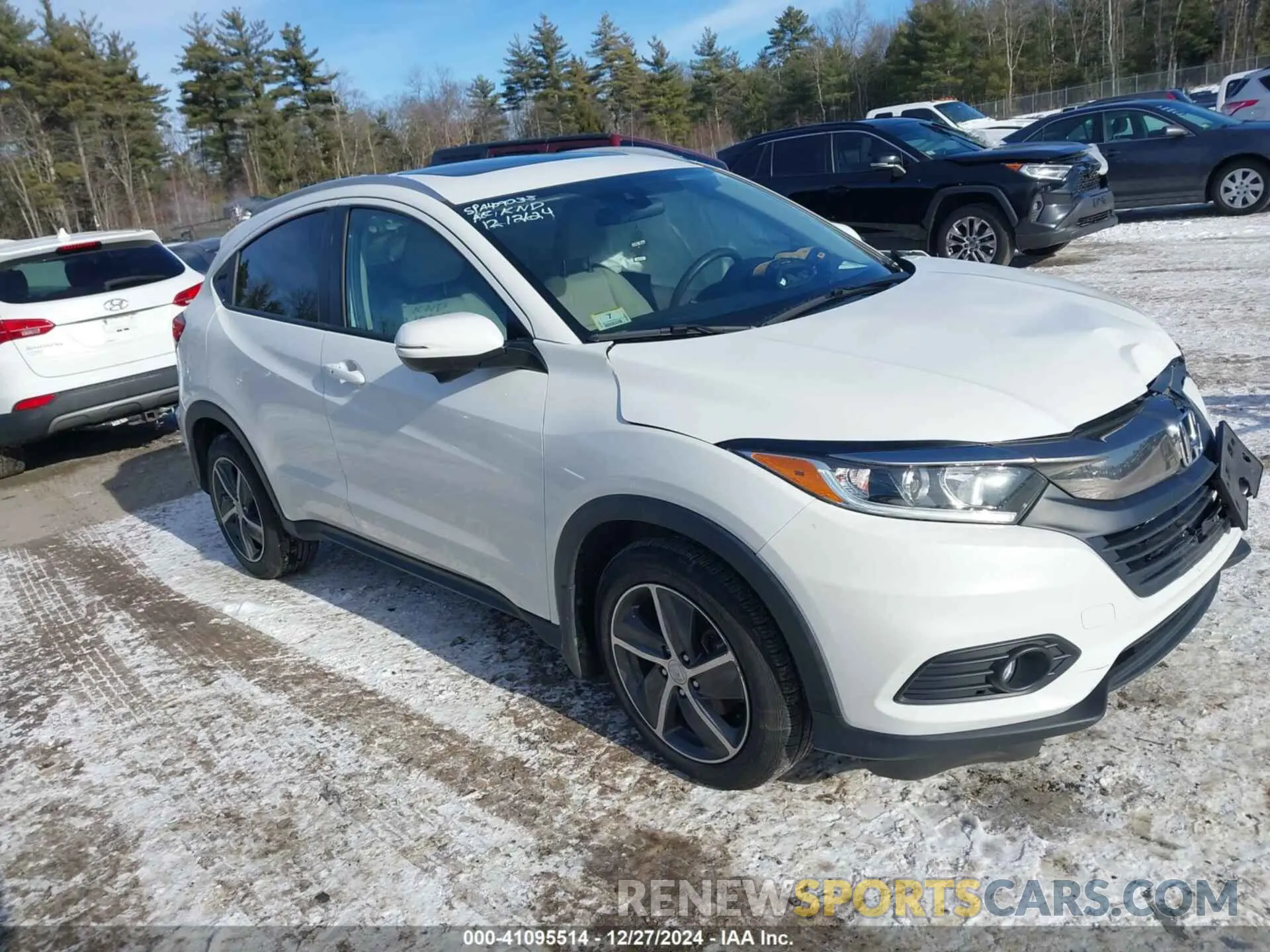 1 fotografías del automóvil dañado 3CZRU6H51MM720287 HONDA HR-V 2021