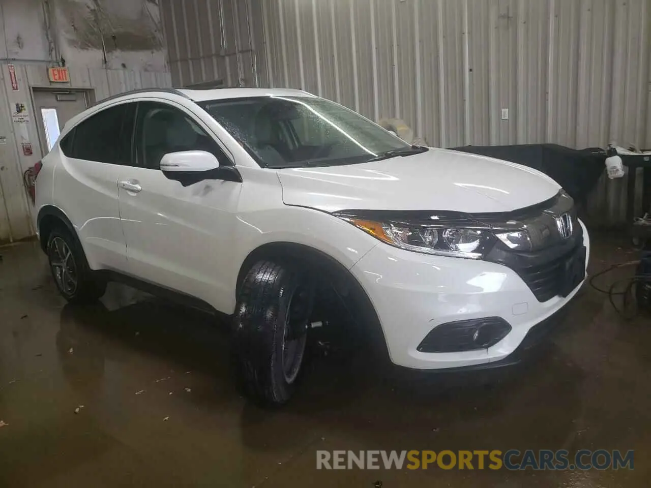 4 fotografías del automóvil dañado 3CZRU6H51MM743021 HONDA HR-V 2021