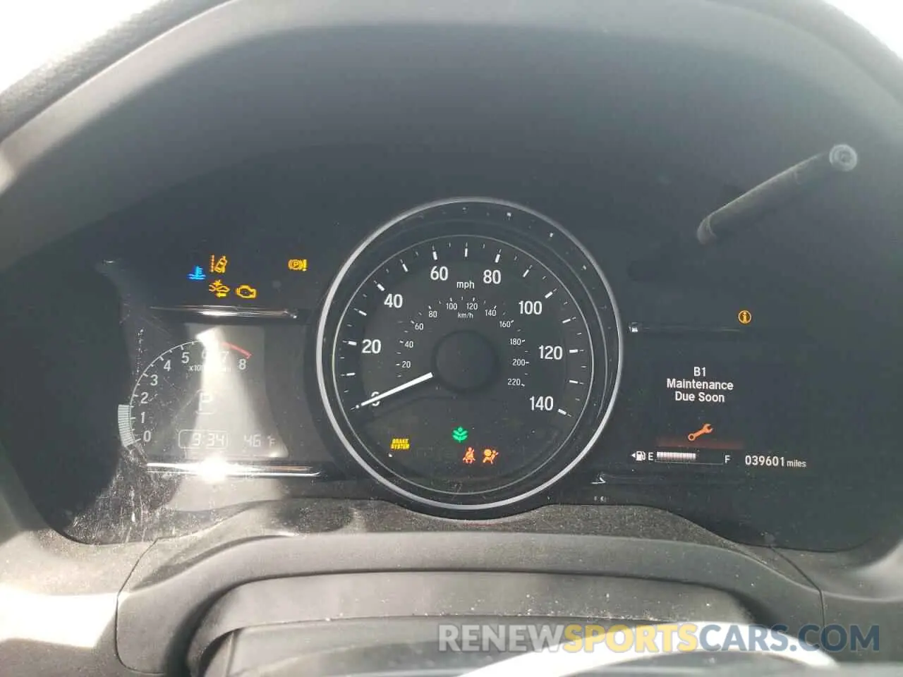9 fotografías del automóvil dañado 3CZRU6H51MM743021 HONDA HR-V 2021