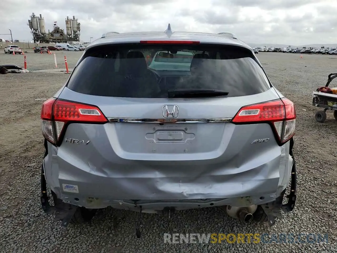 6 fotografías del automóvil dañado 3CZRU6H51MM745223 HONDA HR-V 2021