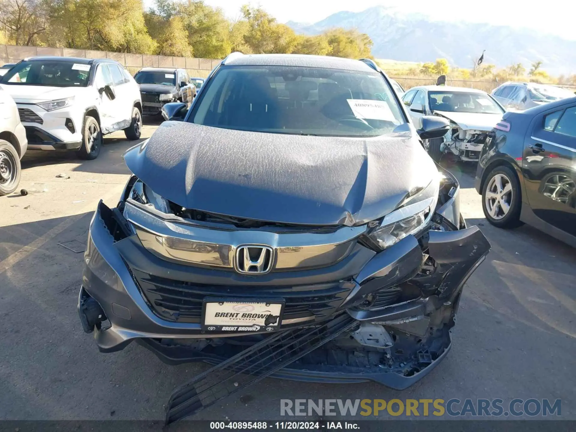 12 fotografías del automóvil dañado 3CZRU6H51MM752351 HONDA HR-V 2021