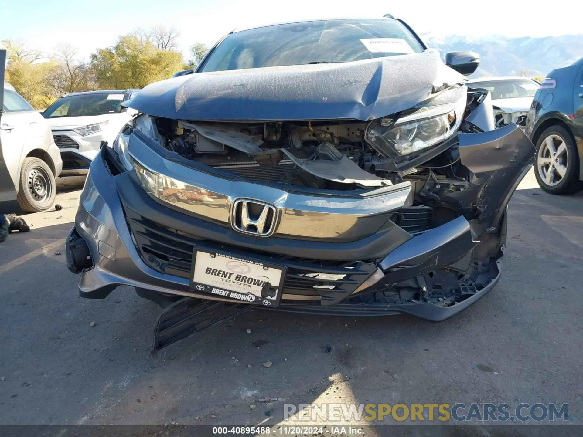 6 fotografías del automóvil dañado 3CZRU6H51MM752351 HONDA HR-V 2021