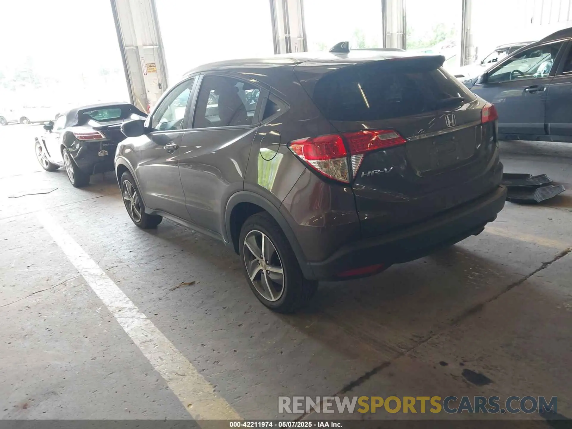 3 fotografías del automóvil dañado 3CZRU6H53MM740279 HONDA HR-V 2021