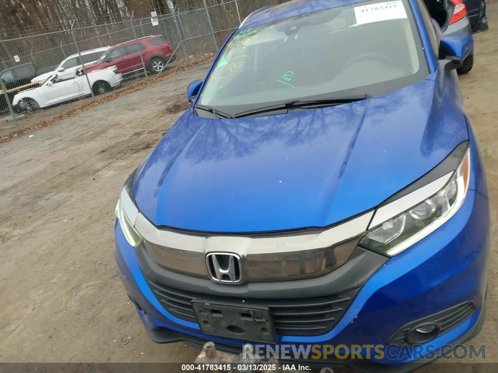 13 fotografías del automóvil dañado 3CZRU6H54MM718761 HONDA HR-V 2021