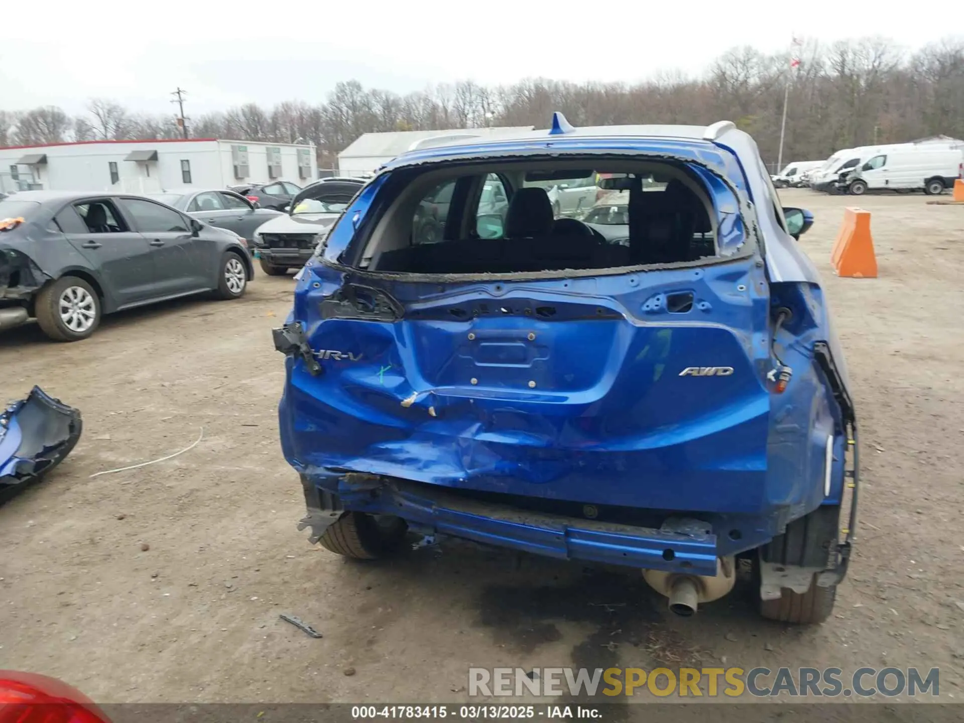17 fotografías del automóvil dañado 3CZRU6H54MM718761 HONDA HR-V 2021
