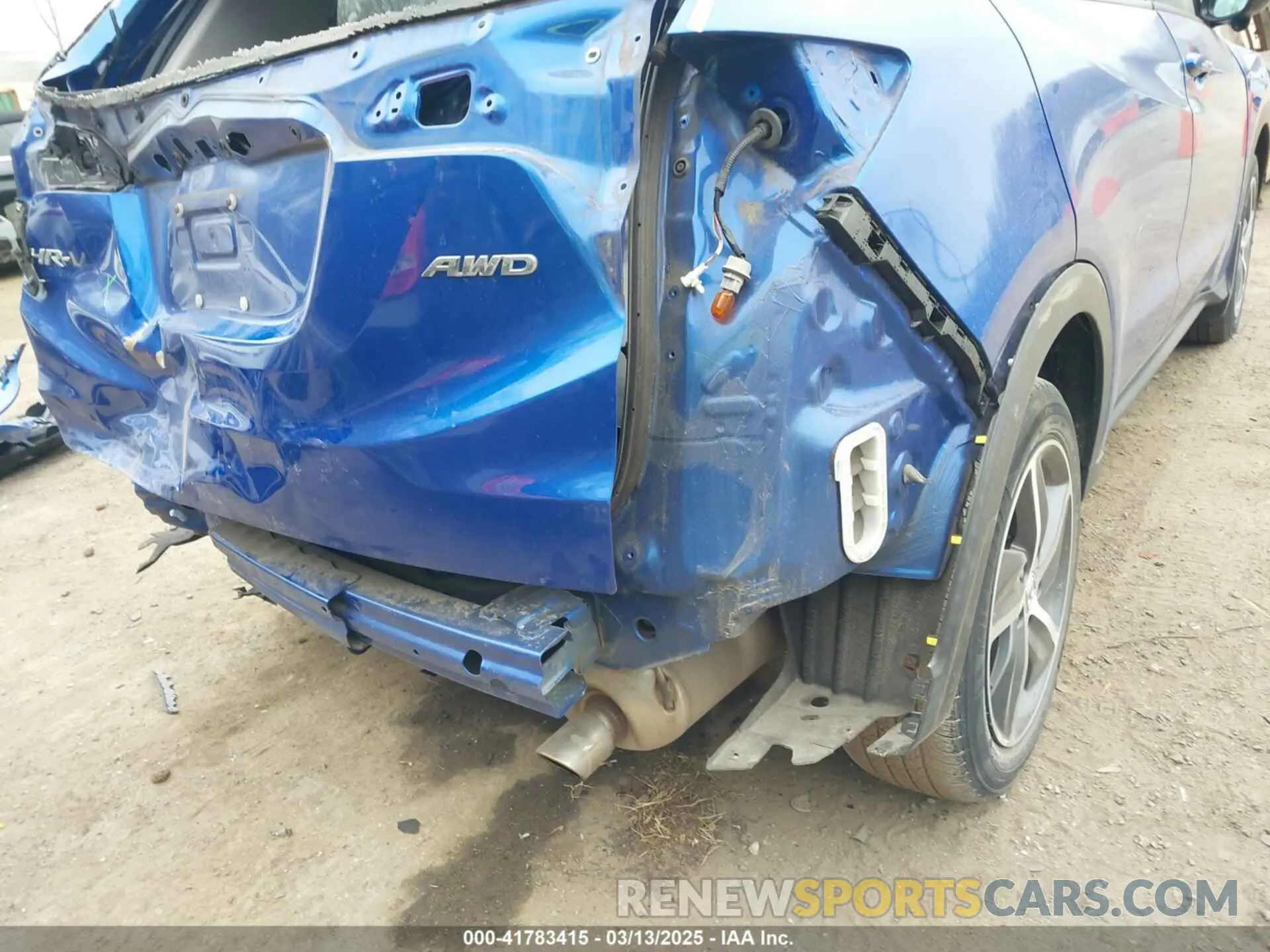 18 fotografías del automóvil dañado 3CZRU6H54MM718761 HONDA HR-V 2021