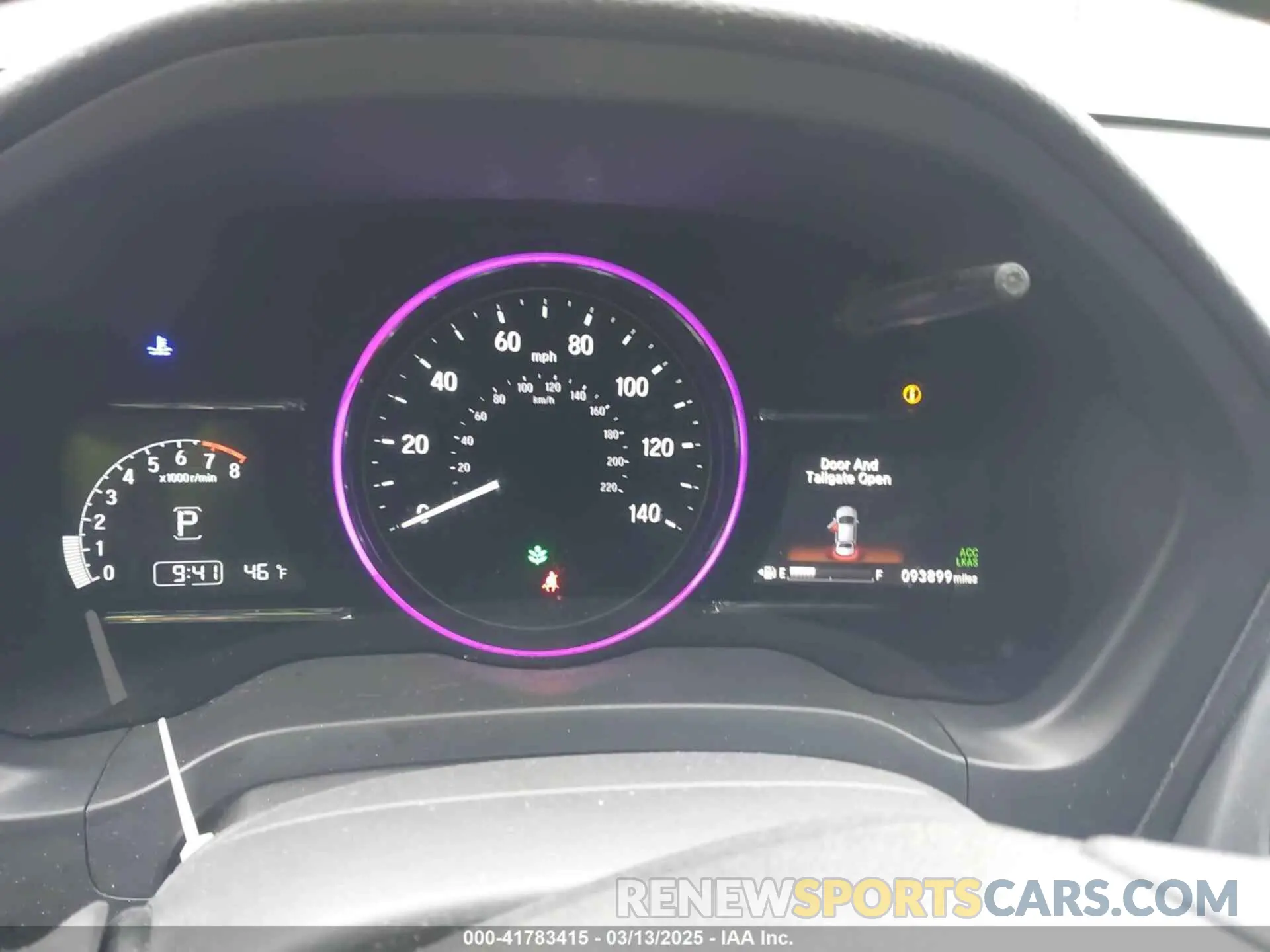 7 fotografías del automóvil dañado 3CZRU6H54MM718761 HONDA HR-V 2021