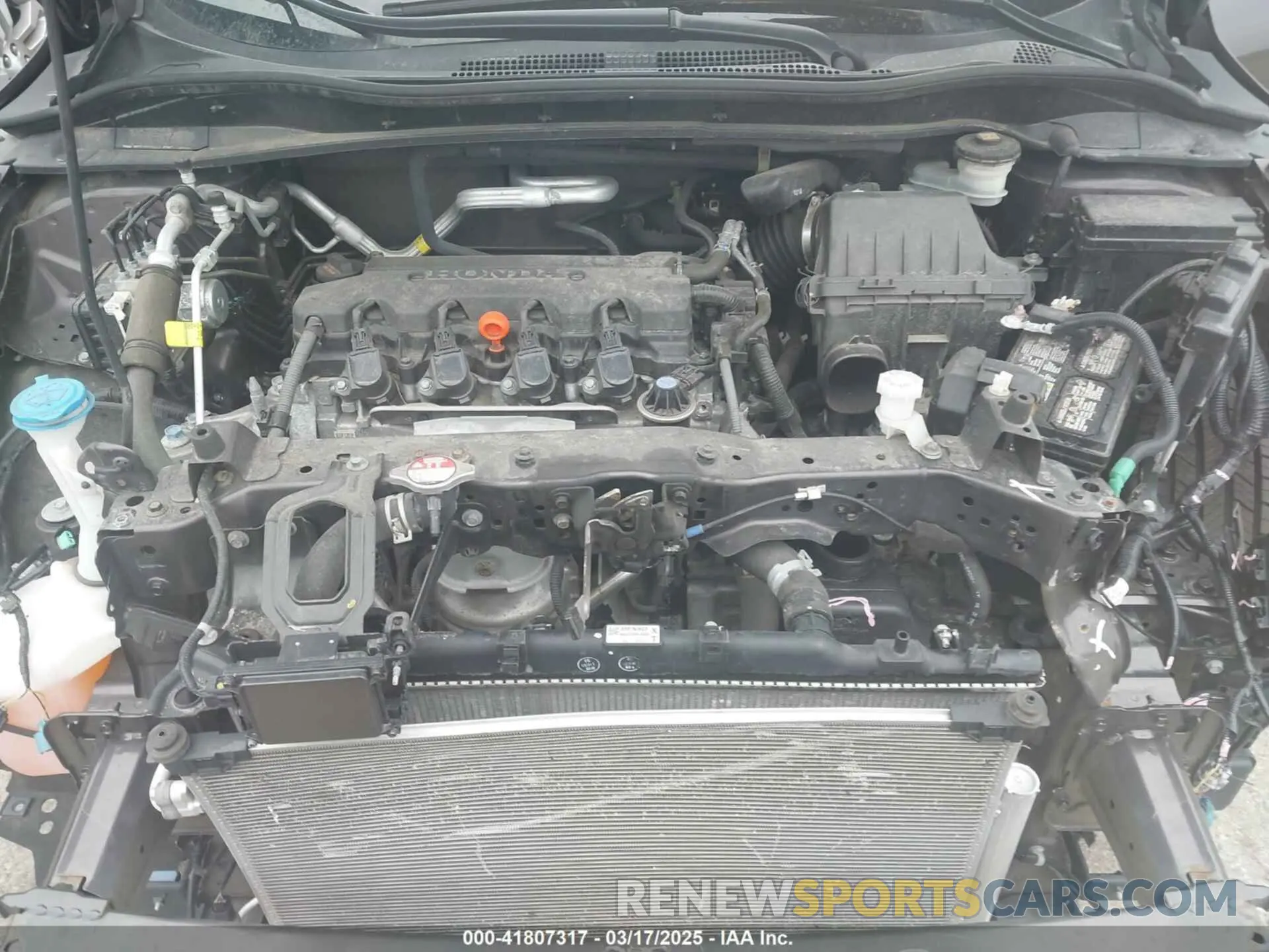 10 fotografías del automóvil dañado 3CZRU6H54MM726181 HONDA HR-V 2021