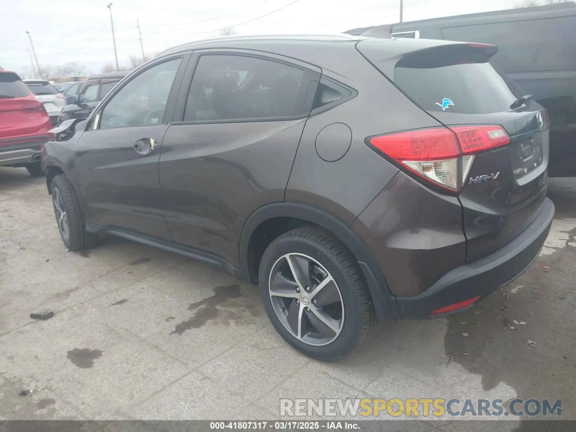 15 fotografías del automóvil dañado 3CZRU6H54MM726181 HONDA HR-V 2021