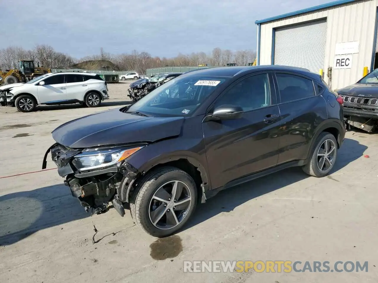 1 fotografías del automóvil dañado 3CZRU6H54MM726200 HONDA HR-V 2021