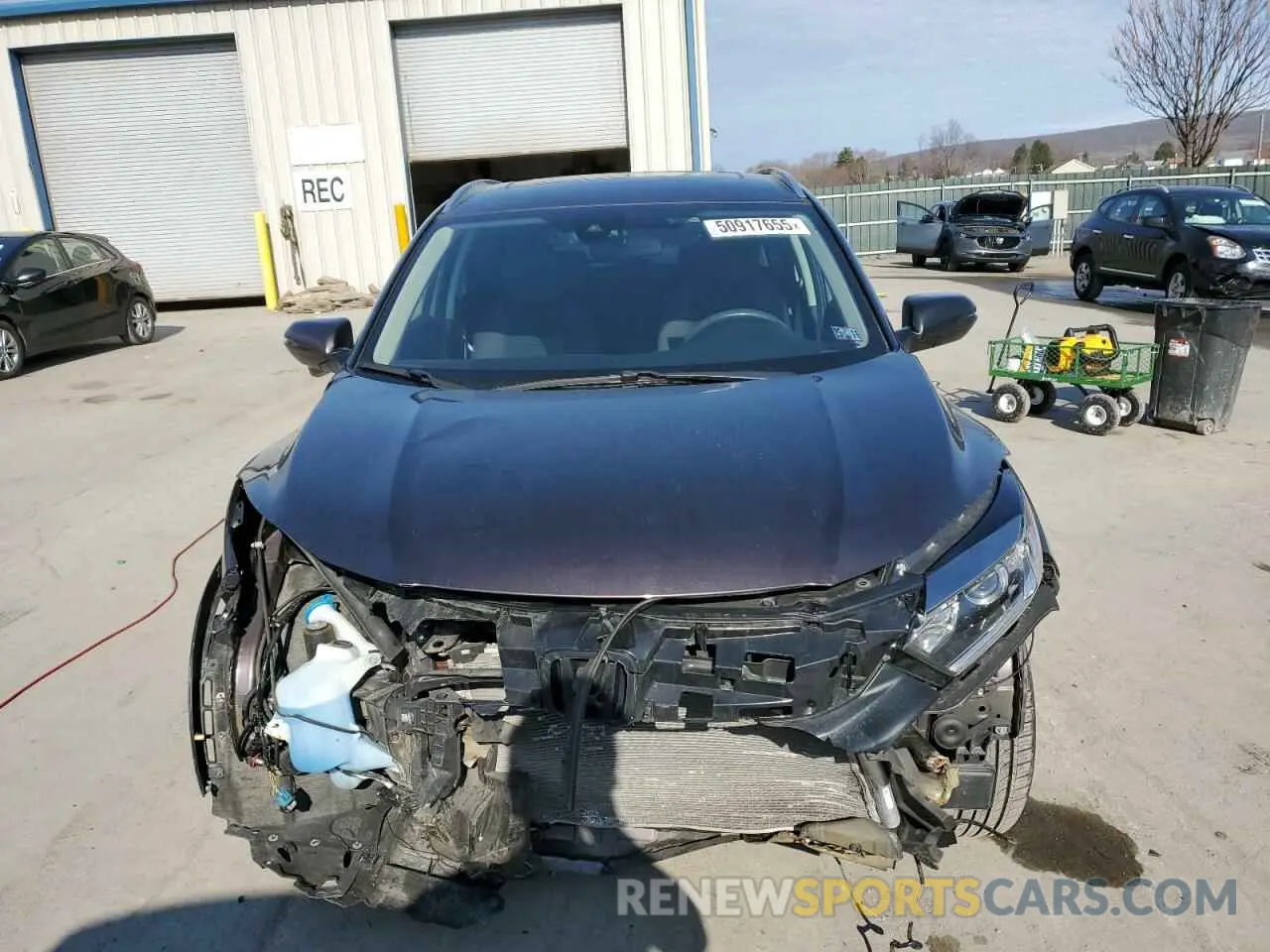 5 fotografías del automóvil dañado 3CZRU6H54MM726200 HONDA HR-V 2021
