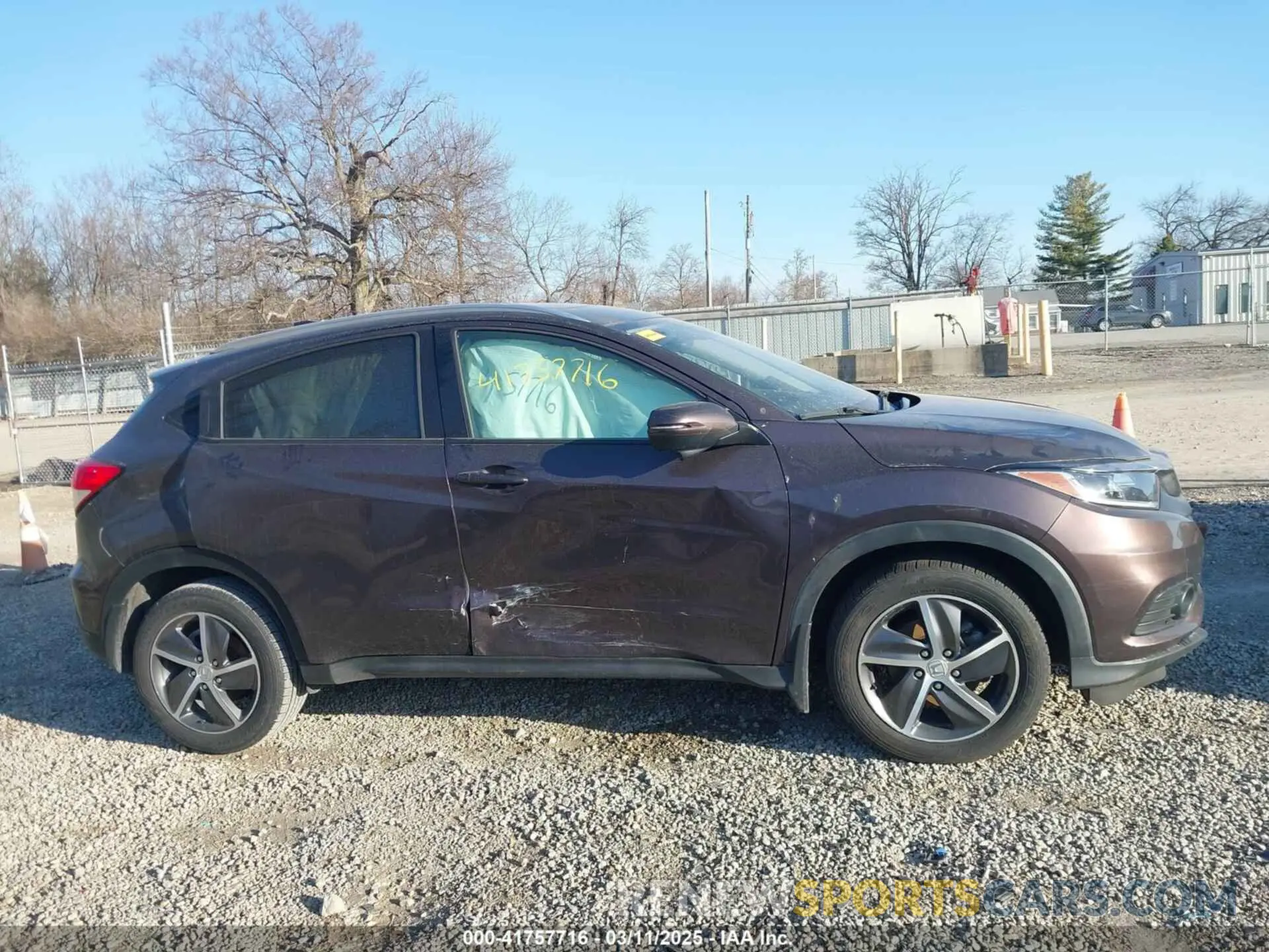 13 fotografías del automóvil dañado 3CZRU6H54MM748522 HONDA HR-V 2021