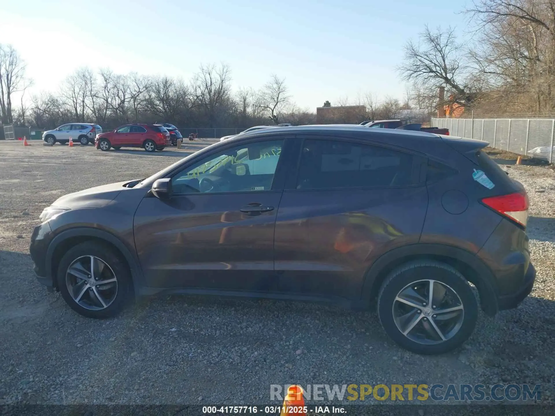 14 fotografías del automóvil dañado 3CZRU6H54MM748522 HONDA HR-V 2021