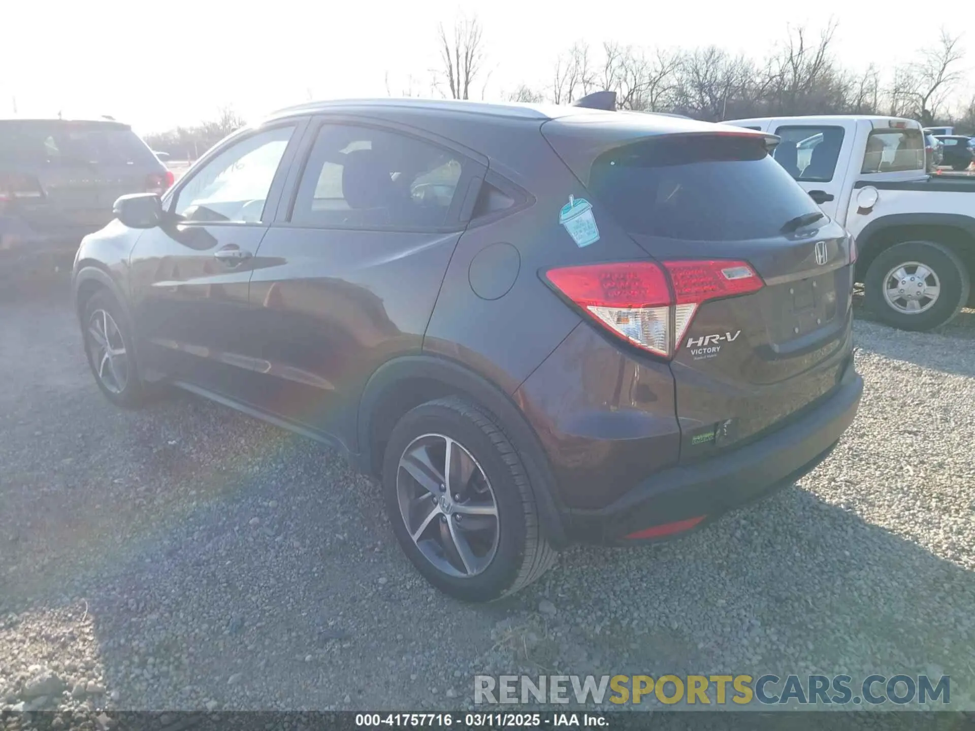 3 fotografías del automóvil dañado 3CZRU6H54MM748522 HONDA HR-V 2021