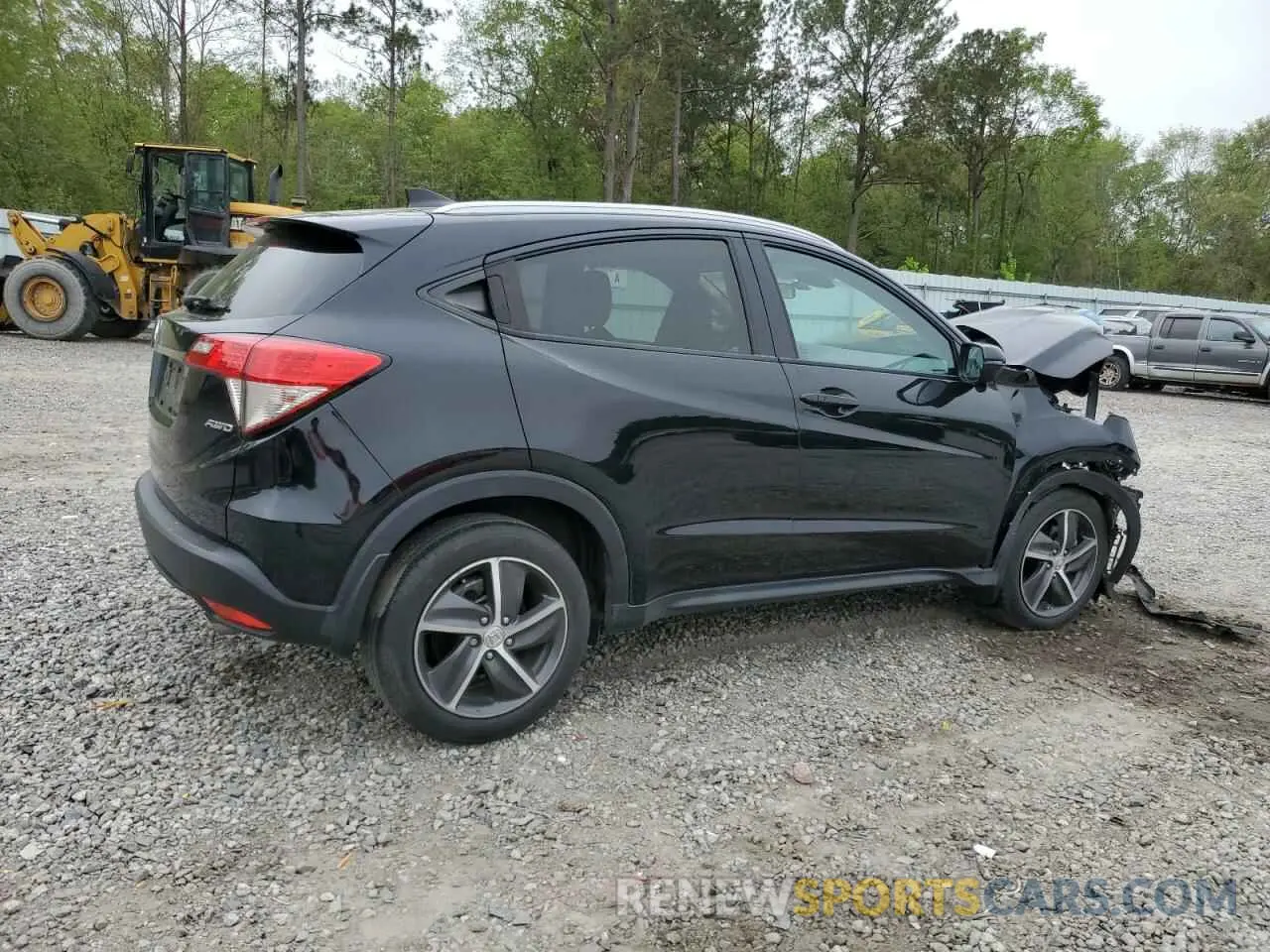 3 fotografías del automóvil dañado 3CZRU6H56MM717952 HONDA HR-V 2021