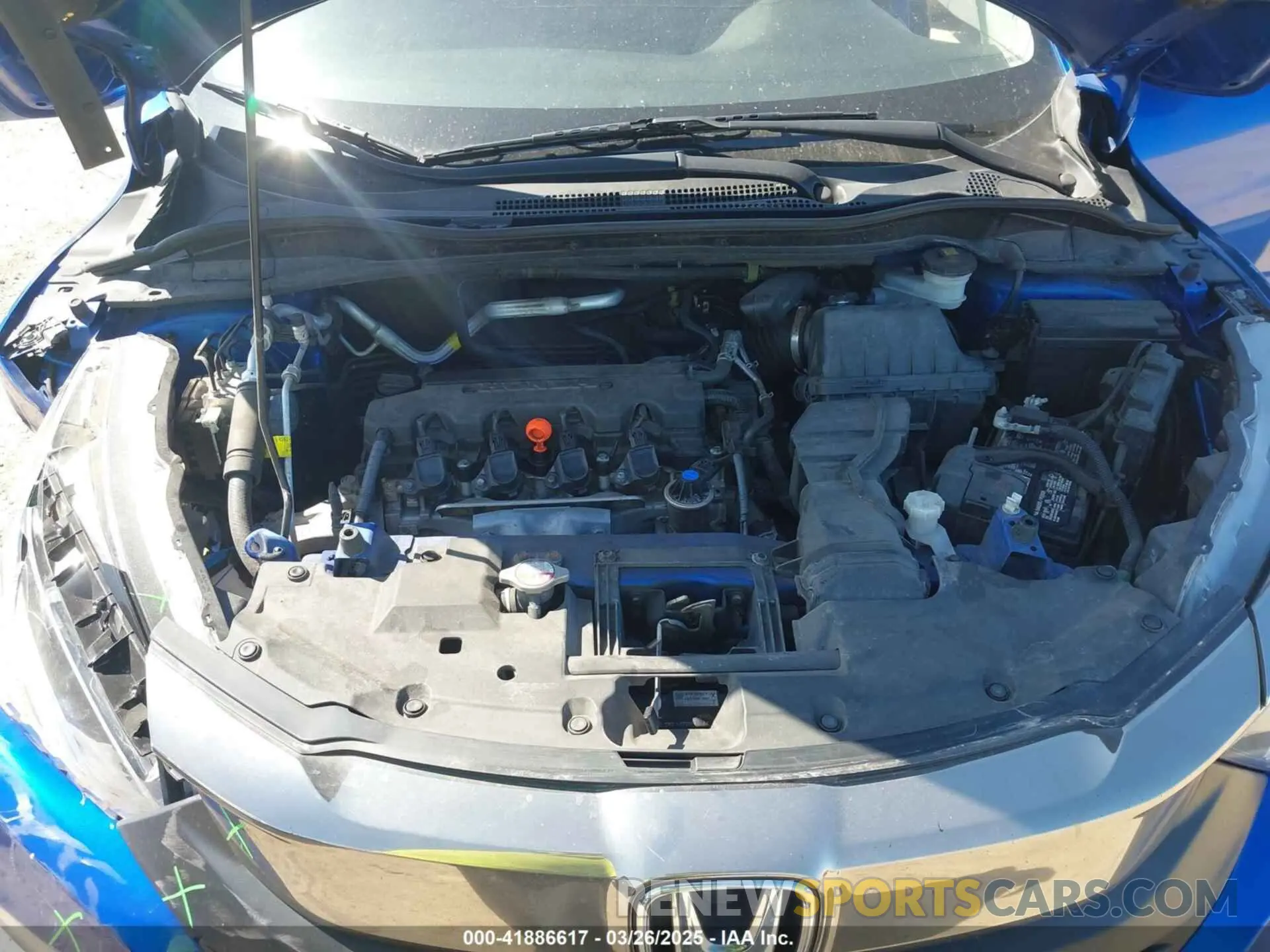 10 fotografías del automóvil dañado 3CZRU6H56MM734783 HONDA HR-V 2021