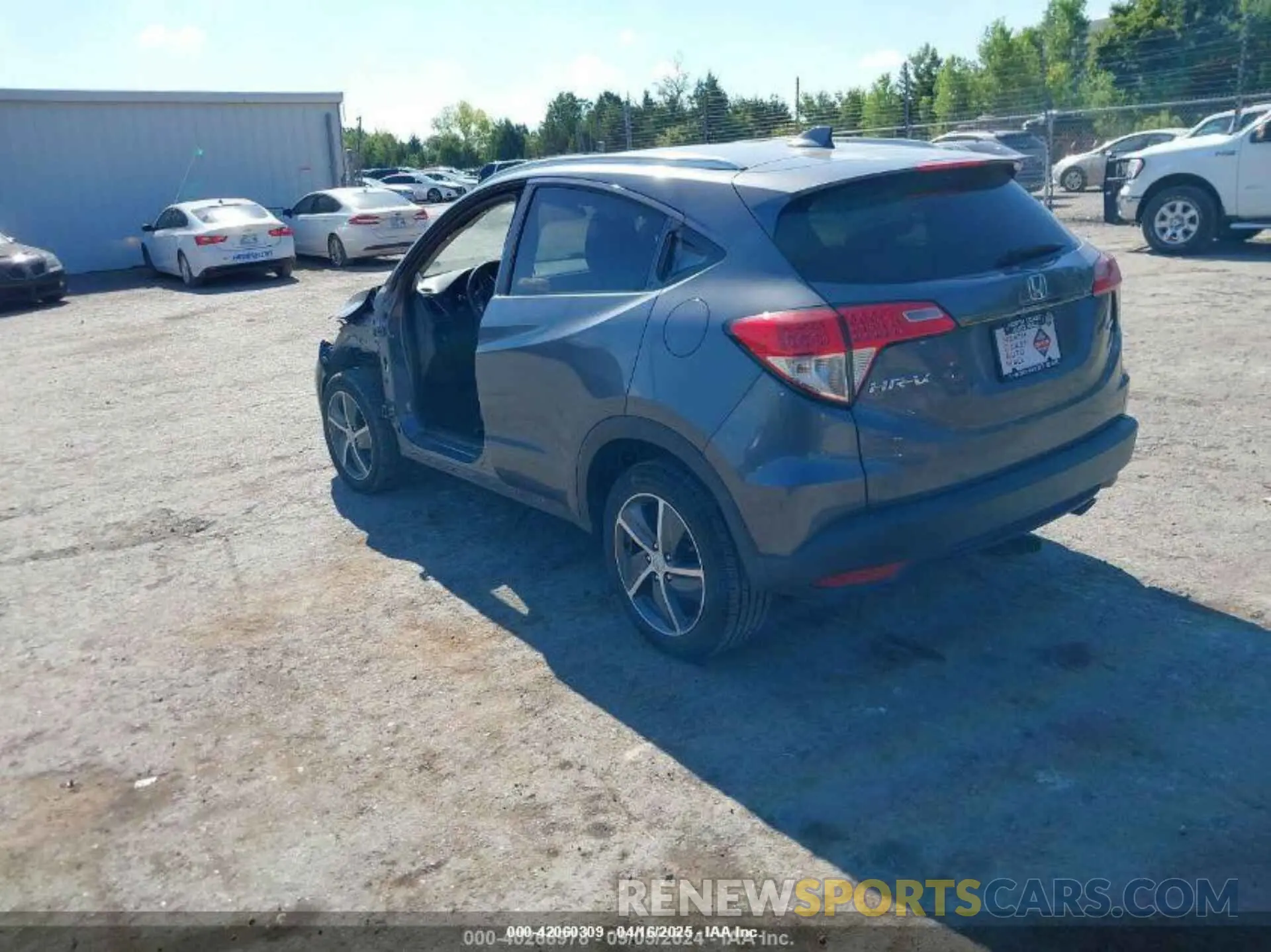 3 fotografías del automóvil dañado 3CZRU6H56MM742690 HONDA HR-V 2021