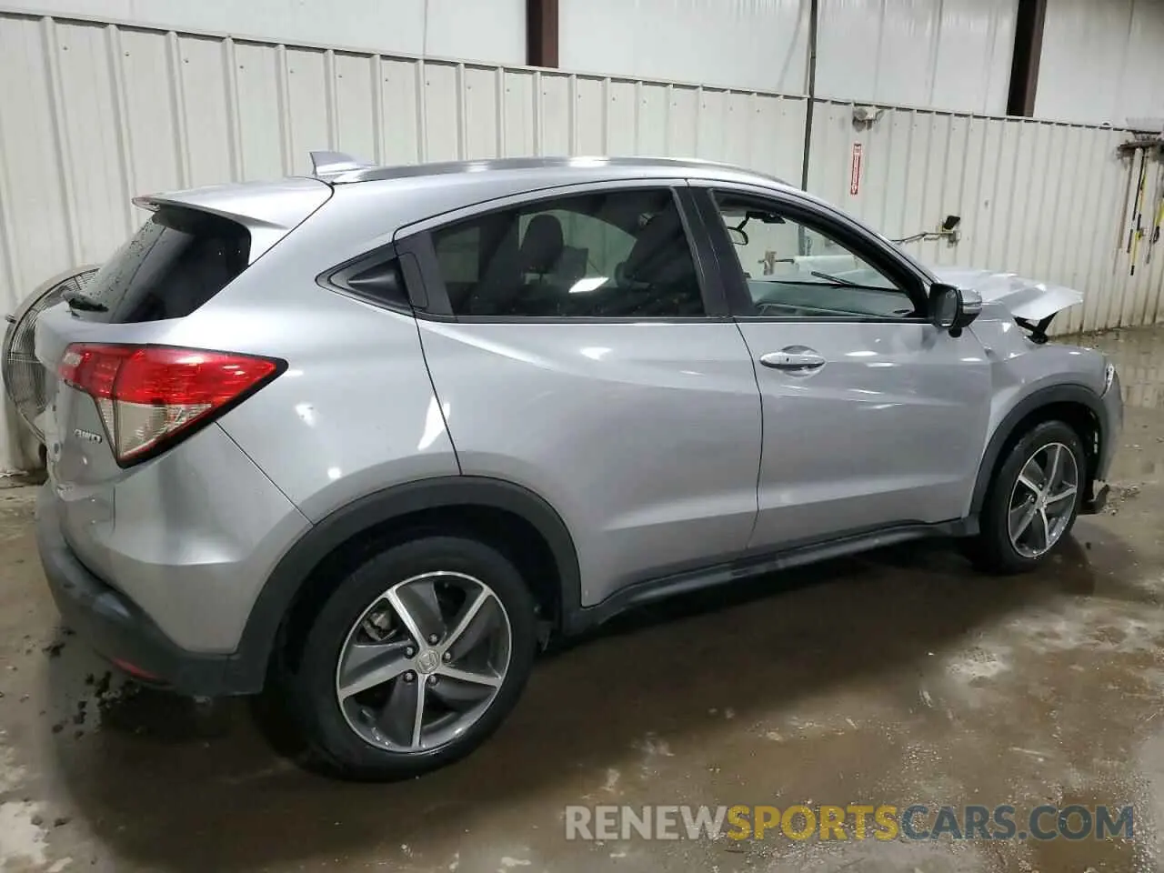 3 fotografías del automóvil dañado 3CZRU6H56MM750692 HONDA HR-V 2021